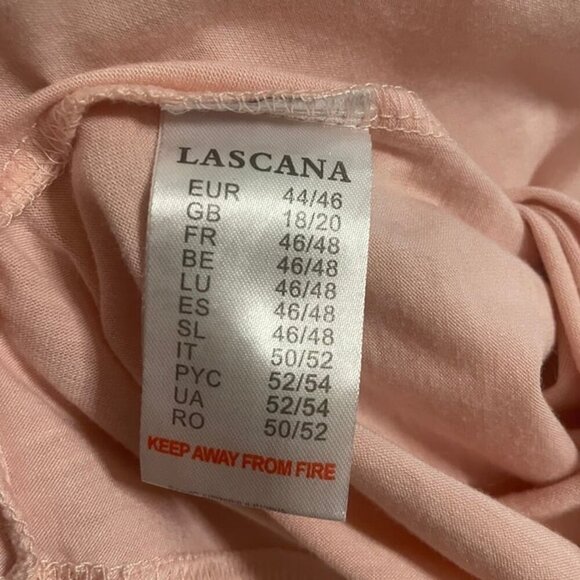 🦃 Lascana Slip Dress, Light Pink, Size‎ XL - Picture 4 of 6